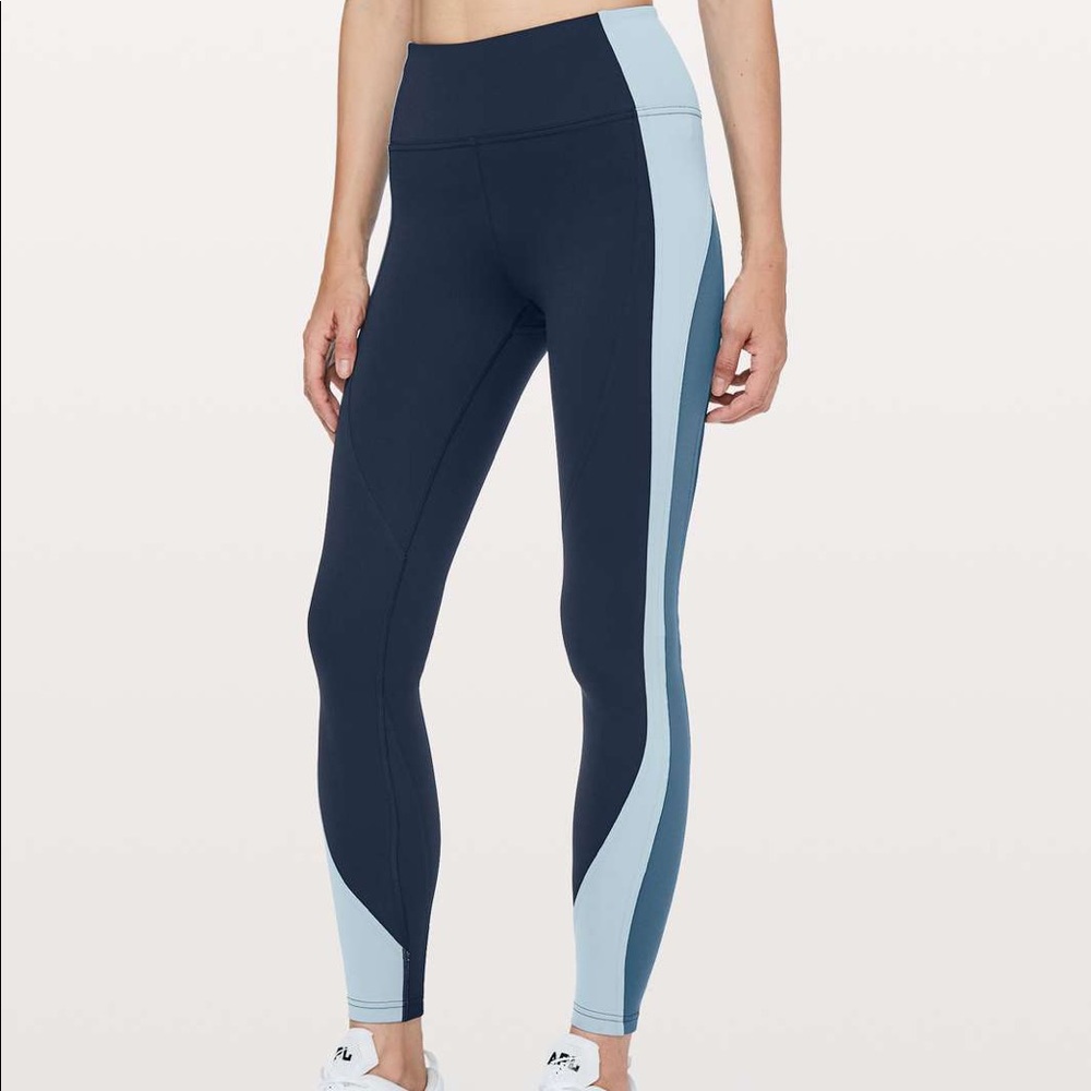 Lululemon Align Leggings Blue, Light Blue, Grey